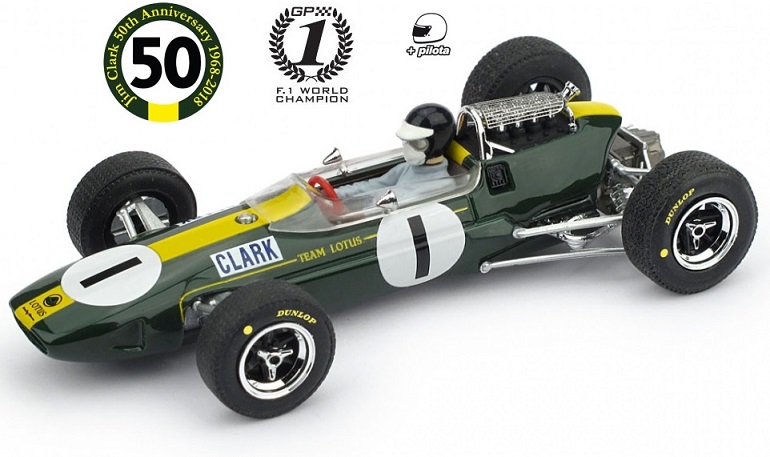 Brumm 1/43 Lotus 33 G.P. Germany 1965 J. Clark